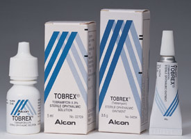 Tobrex eye drops 3 mg/ml, 5 ml