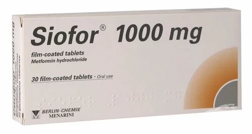 Siofor 1000 mg, 30 tablets