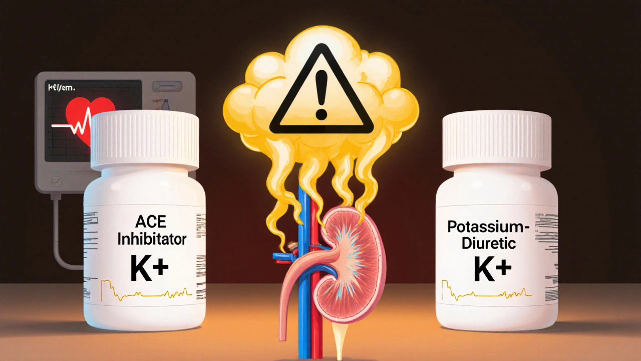 ACE Inhibitors and Potassium-Sparing Diuretics: Understanding the Hyperkalemia Risk