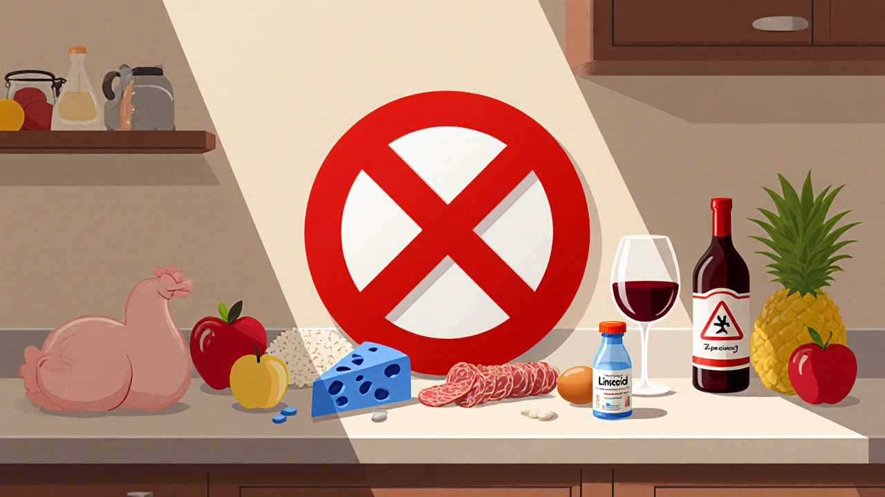 Linezolid and Tyramine: What You Must Eat (and Avoid) to Prevent Hypertensive Crisis