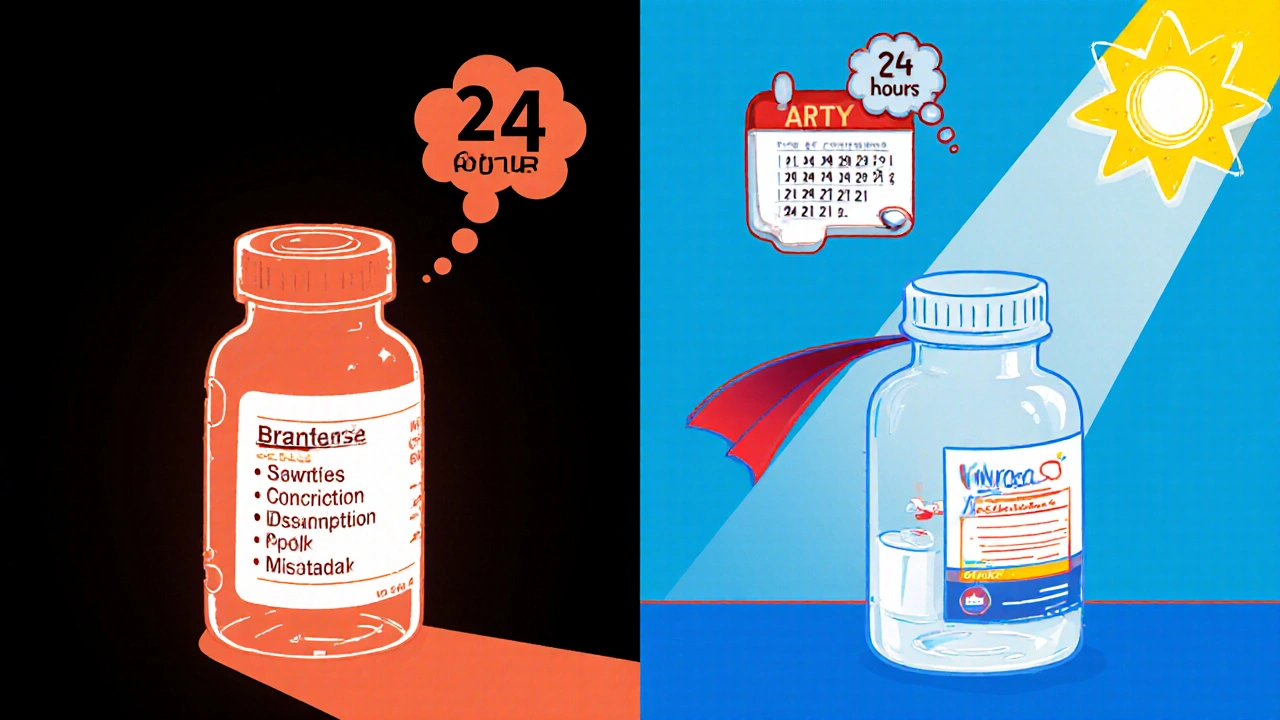 Split image: stolen data glowing vs. clean reused bottle with sunbeam.