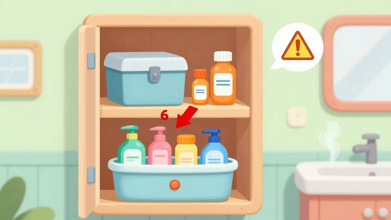How to Separate Household Chemicals from Medication Storage for Safety