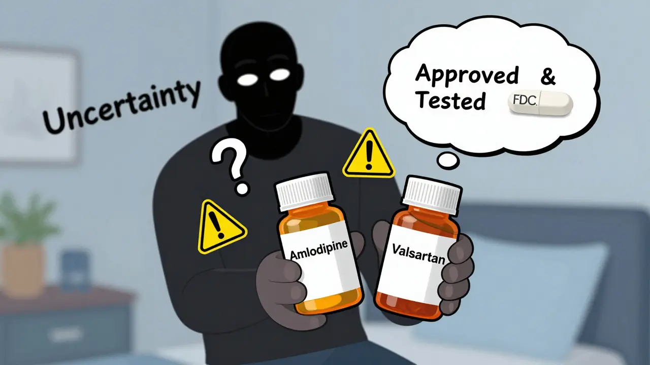 De facto combinations: Why taking separate generics instead of FDCs is common - and risky