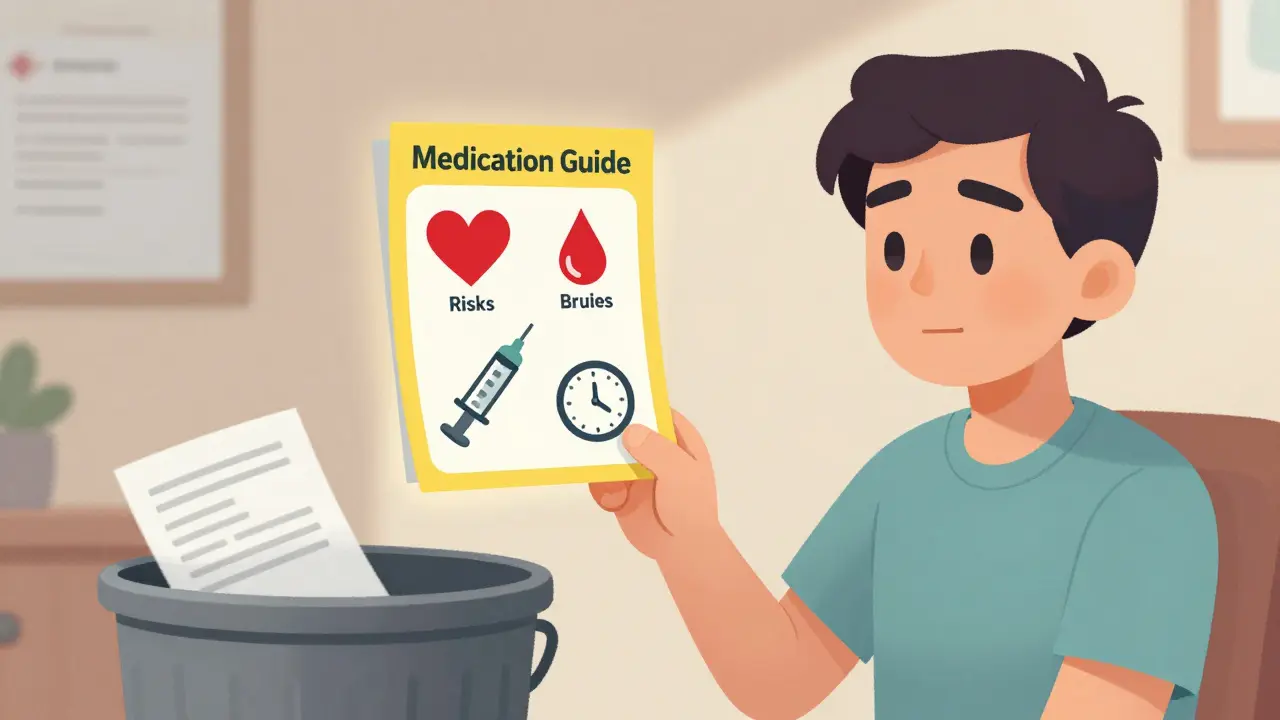How to Read Medication Guides for Risk and Monitoring Advice