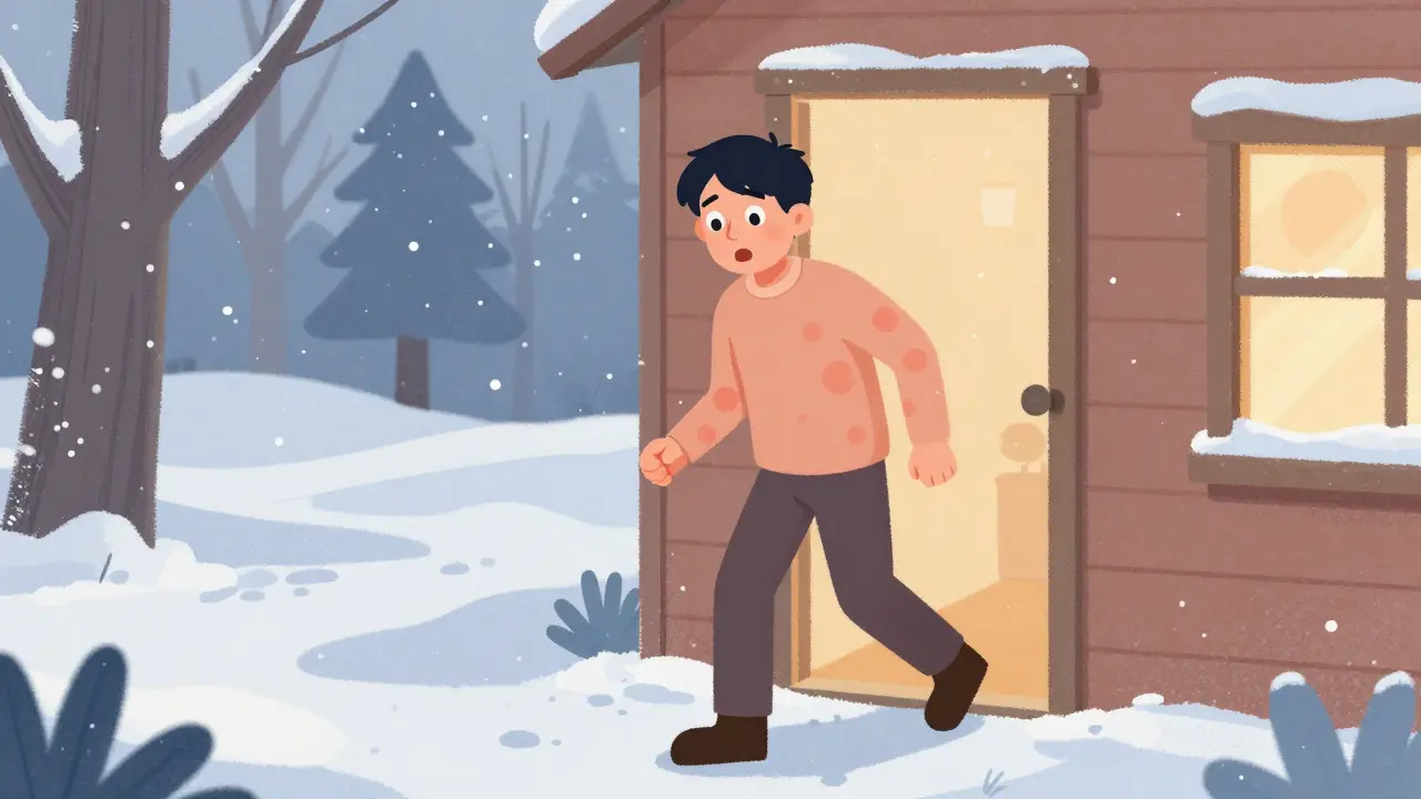 Cold-Induced Urticaria: Understanding Hives After Cold Exposure