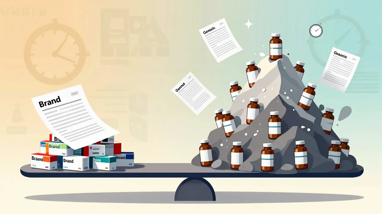 Scale showing disparity in drug safety reports